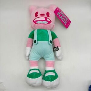 Superplastic Janky Plush Pink Green Blue Designer Toy Figure with‎ Dust Bag NEW